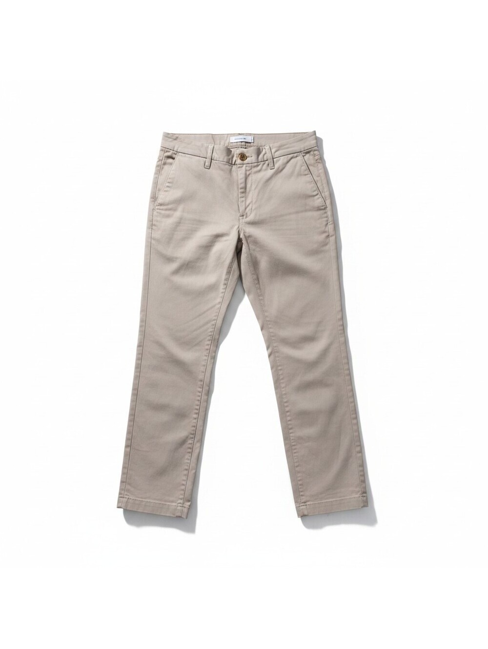 Calvin Klein Beige Cropped Ankle Chino Pants Slim Fit Size 16 (Est) Very Good